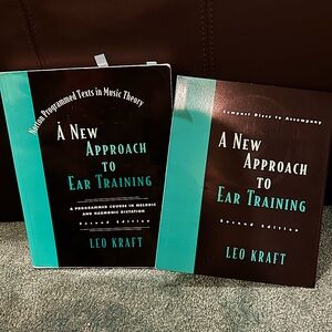 A New Approach To Ear Training, second edition textbook with included CD’s